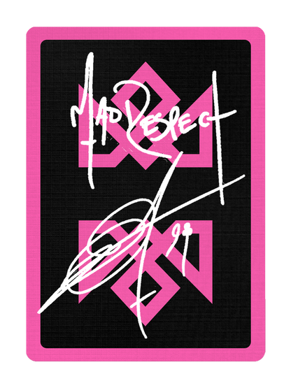 ACOLYTES Playing Cards - Pink on Black Edition