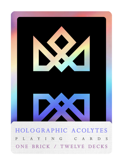 ACOLYTE Playing Cards - Holographic Edition - BRICK DEAL