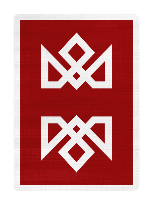 MADISON RED ACOLYTES Playing Cards