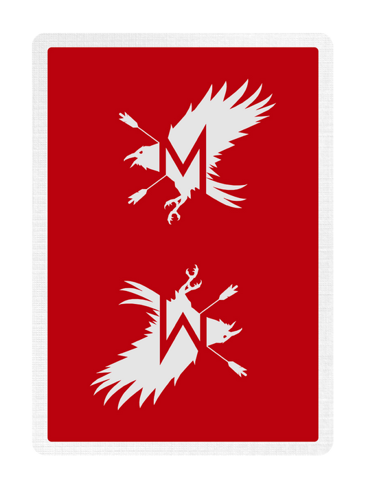 SCARLET ADVOCATES Playing Cards
