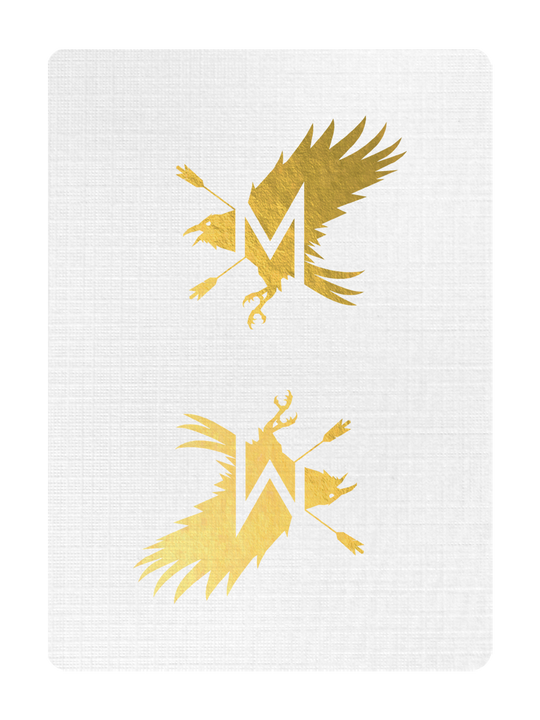 GOLD ADVOCATES FOR JOSH playing cards