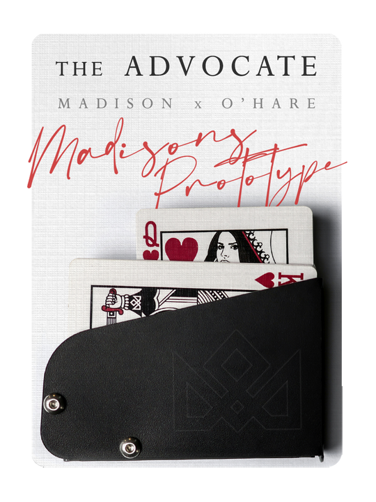 MADISON's PROTOTYPE ADVOCATE playing cards