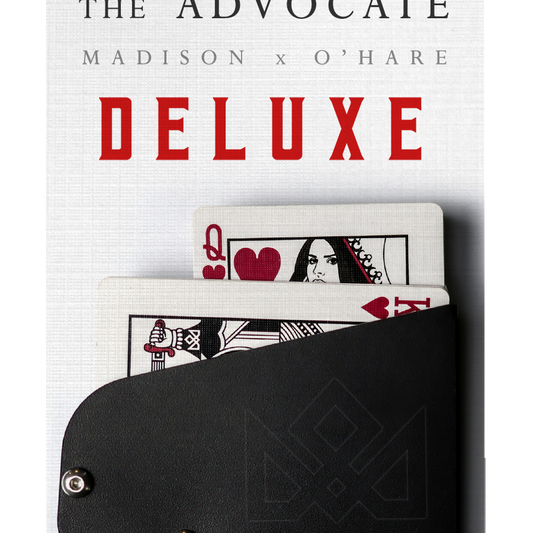 The MAD DECK ADVOCATE Deluxe Set by MADISON x O'HARE playing cards