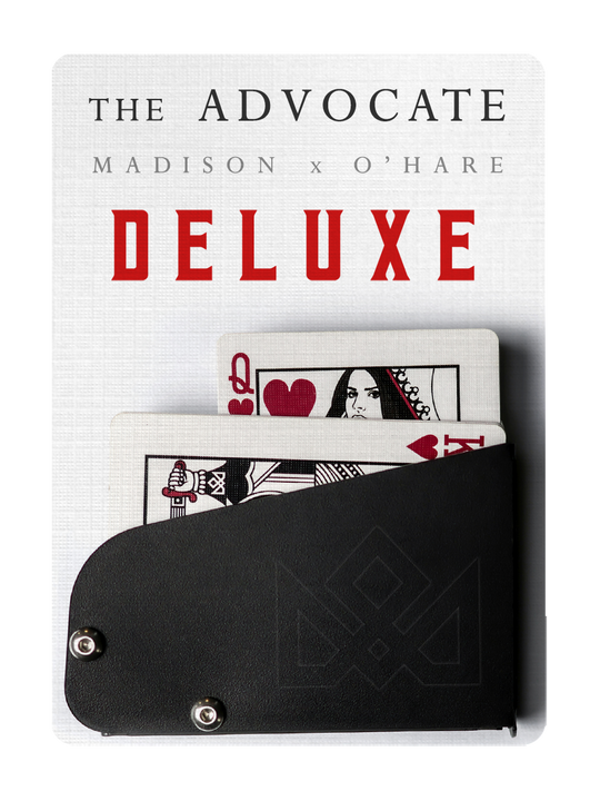 The MAD DECK ADVOCATE Deluxe Set by MADISON x O'HARE playing cards
