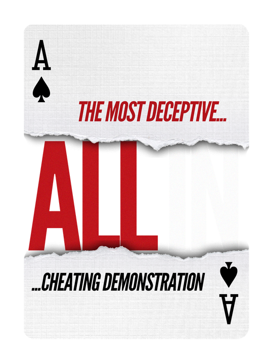 ALL IN - A most DECEPTIVE Card Cheating Demonstration playing cards — view 3