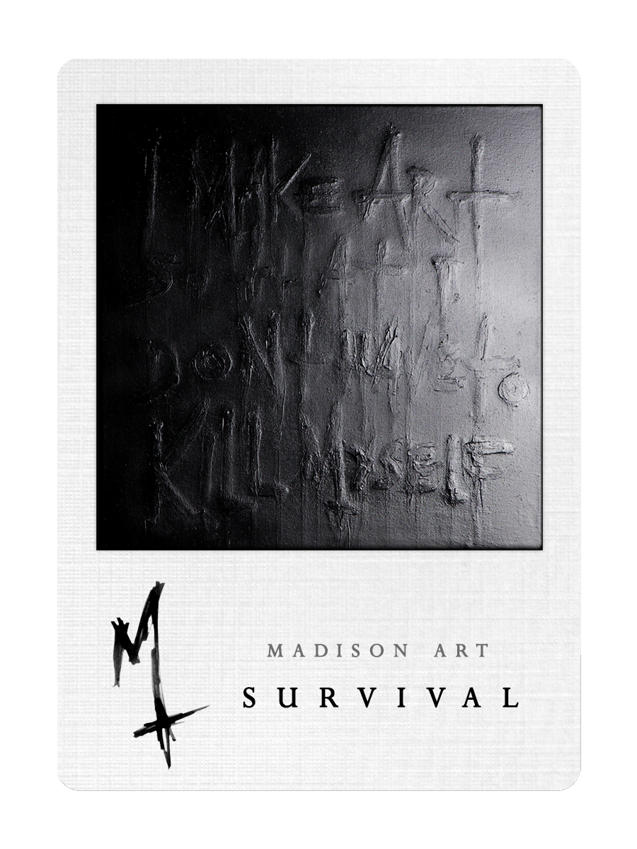 MADISON ART - SURVIVAL playing cards