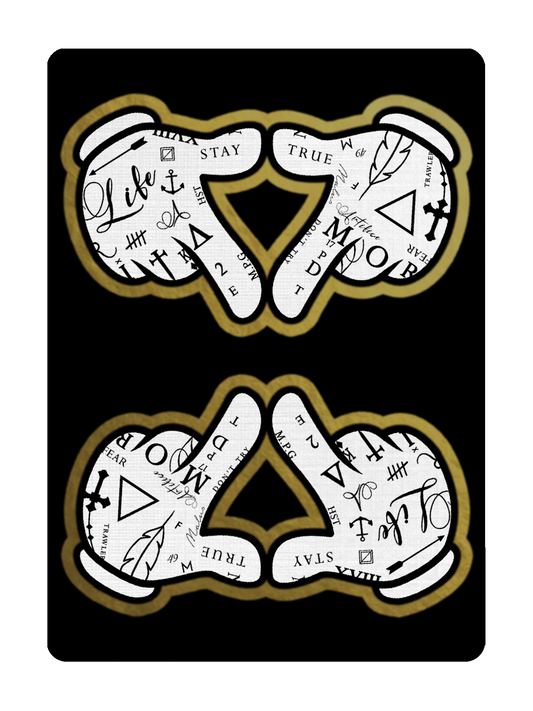 BLACK BANGERS Playing Cards