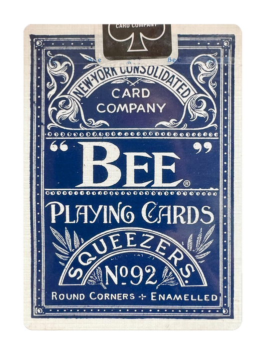 BEE SQUEEZERS No 92  Playing Cards Dan & Dave (Blue) BRICK