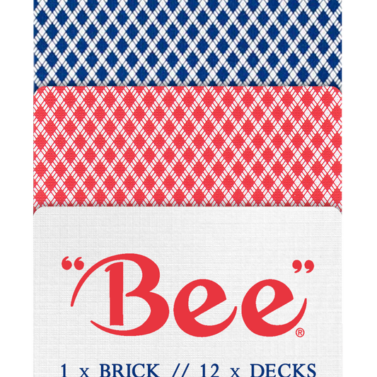 BEE Playing Cards - BRICK DEAL (12 Decks) playing cards