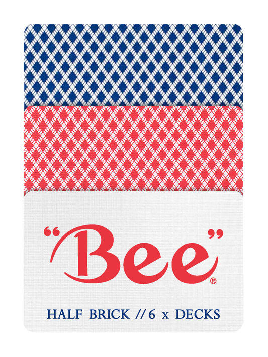 BEE Playing Cards HALF BRICK OFFER