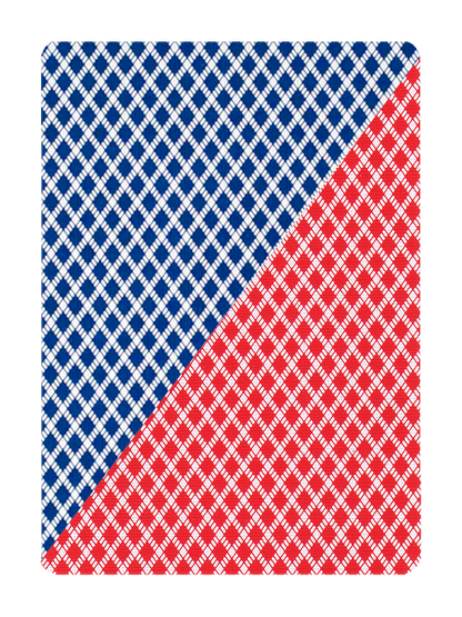 BEE Playing Cards - JUMBO INDEX - RED / BLUE