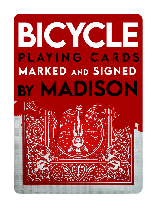 BICYCLE Cards - MARKED by MADISON playing cards