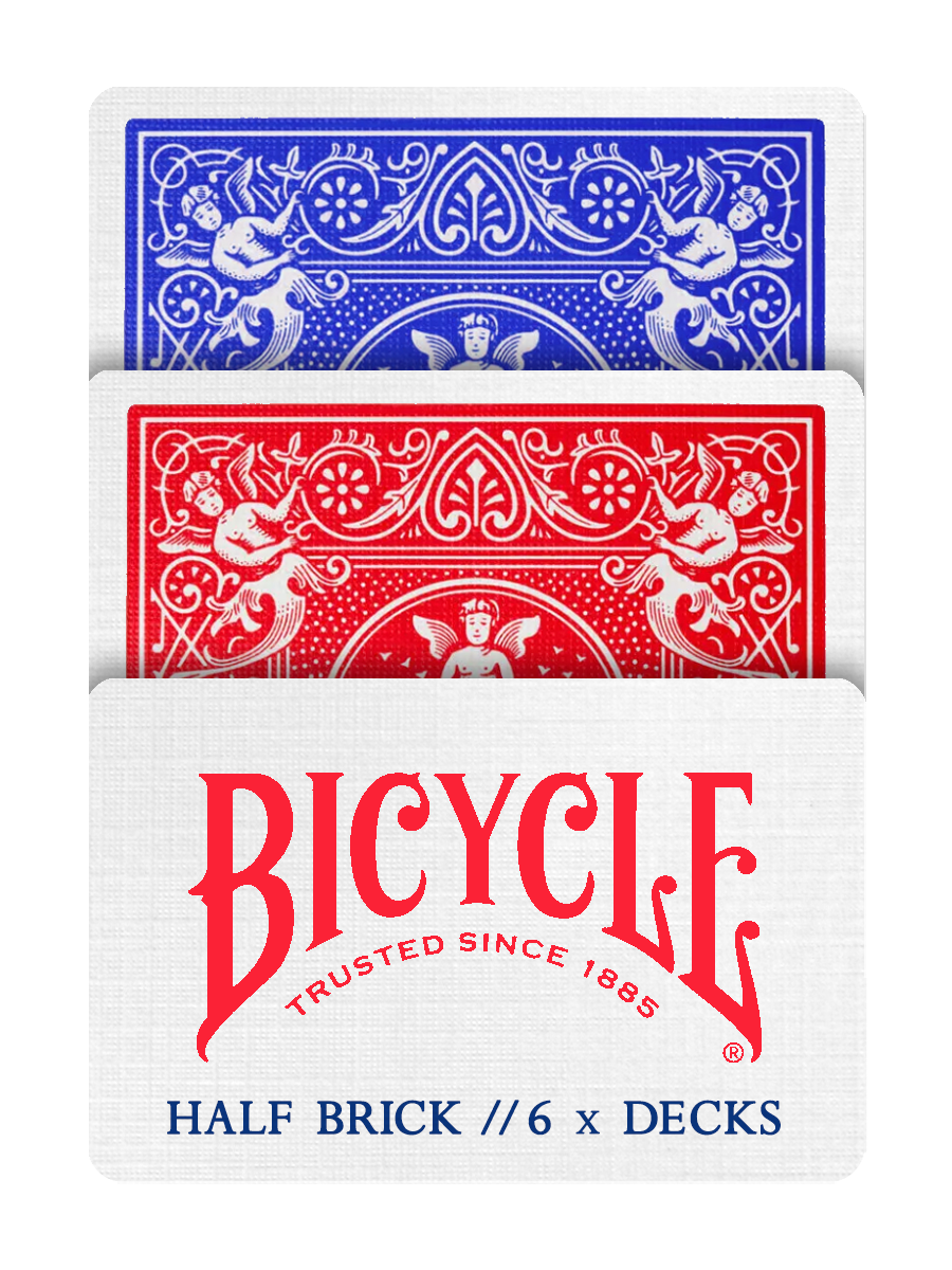 BICYCLE Playing Cards HALF BRICK OFFER