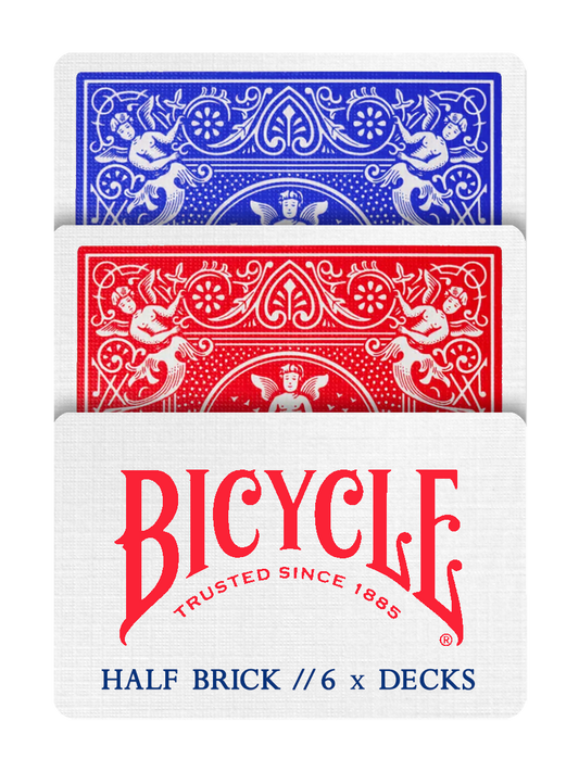 BICYCLE Playing Cards HALF BRICK OFFER