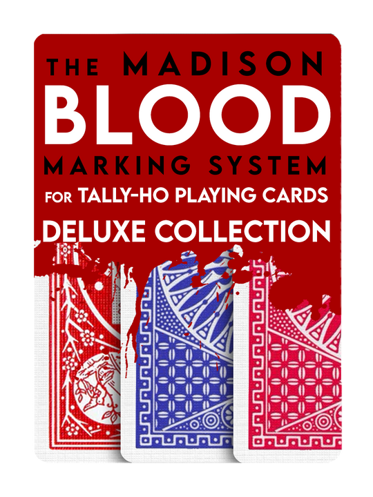 BLOOD MARKING SYSTEM Workshop for TALLY HO DELUXE playing cards