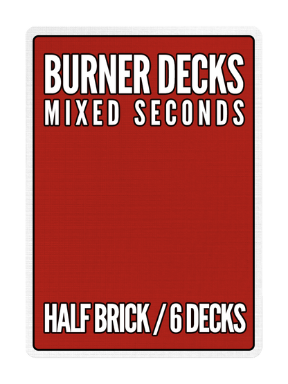 BURNER DECKS (6 or 12 decks)