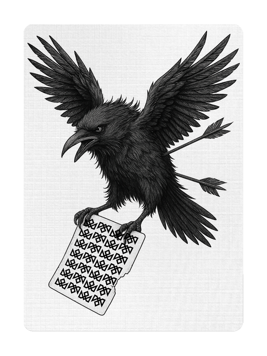 PLATINUM CHARLATANS Playing Cards SIGNED playing cards — view 8