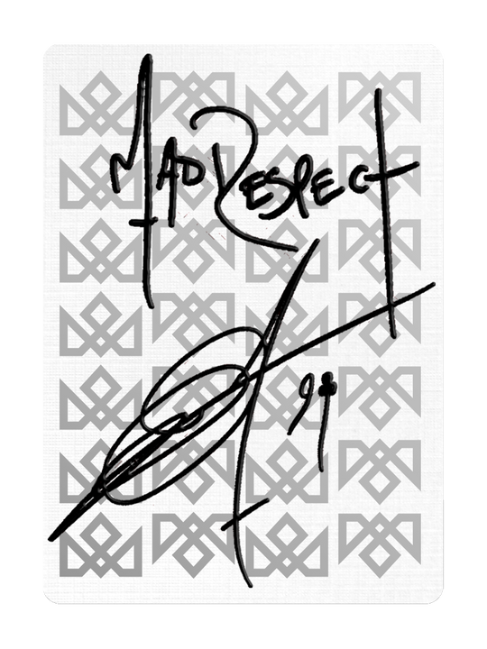 PLATINUM CHARLATANS Playing Cards SIGNED playing cards