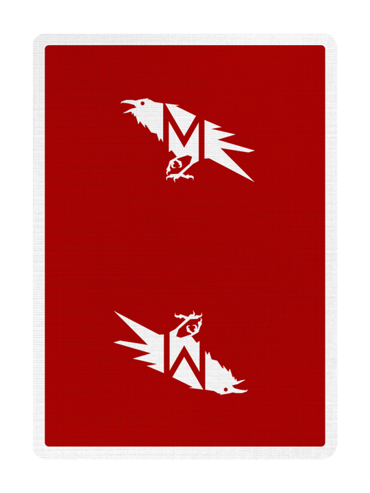 CHARLIE Madison Playing Cards ( RED ) playing cards