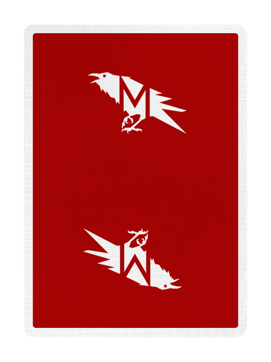 CHARLIE Madison Playing Cards ( RED )