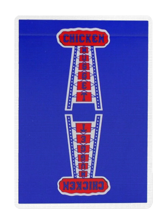 CHICKEN NUGGETS BOXSET by HANSON CHIEN (Red / Blue Edition) playing cards — view 2