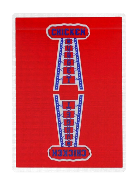 CHICKEN NUGGETS BOXSET by HANSON CHIEN (Red / Blue Edition) playing cards — view 3