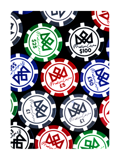 MADISON POKER & BLACKJACK CHIP SET playing cards — view 2