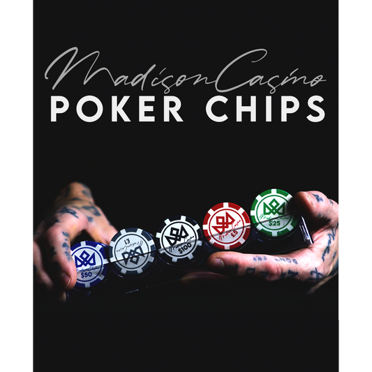 MADISON POKER & BLACKJACK CHIP SET playing cards