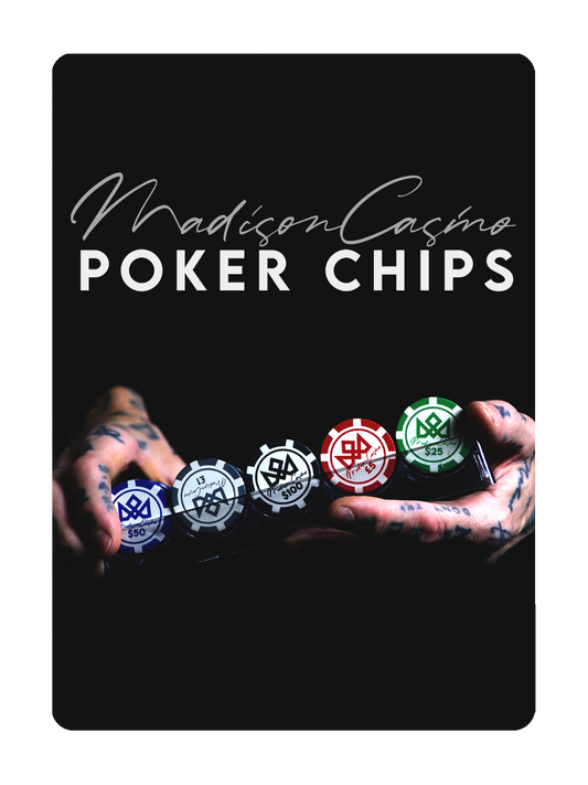 MADISON POKER & BLACKJACK CHIP SET