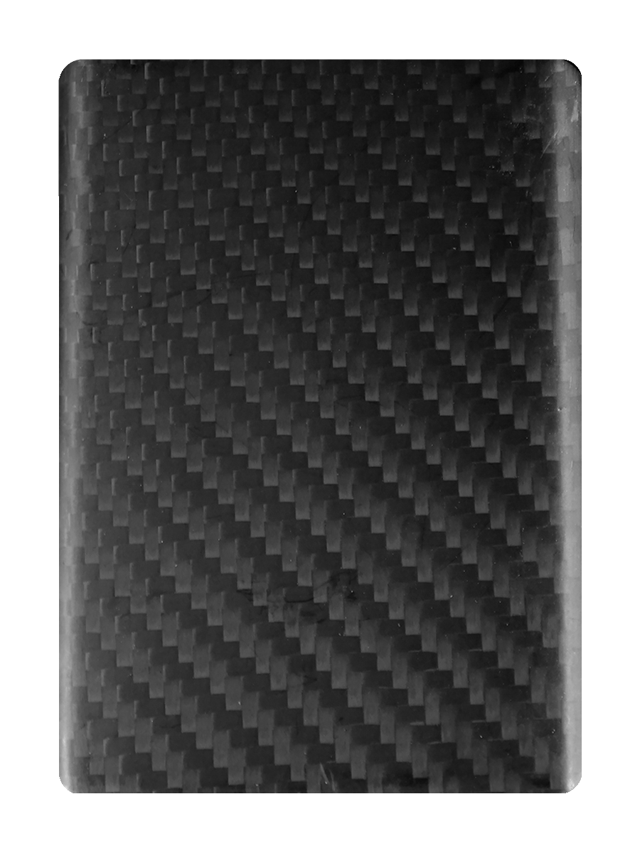 Kevlar x Carbon Fibre Card Clip - Black Matte