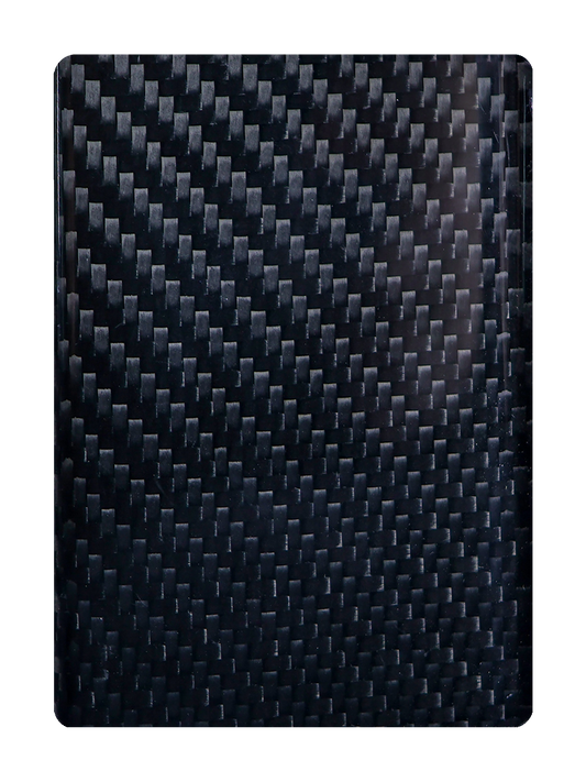Kevlar x Carbon Fibre Card Clip - Black Gloss