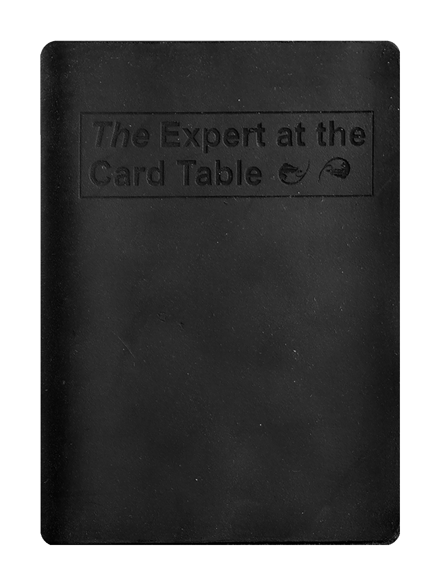 Leather S.W.E. Card Clip - BLACK