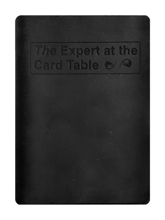 Leather S.W.E. Card Clip - BLACK