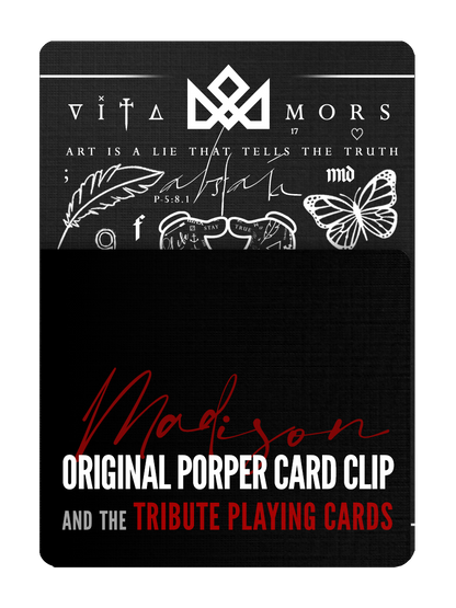 MADISON'S Original Card Clip & TRIBUTE Playing Cards