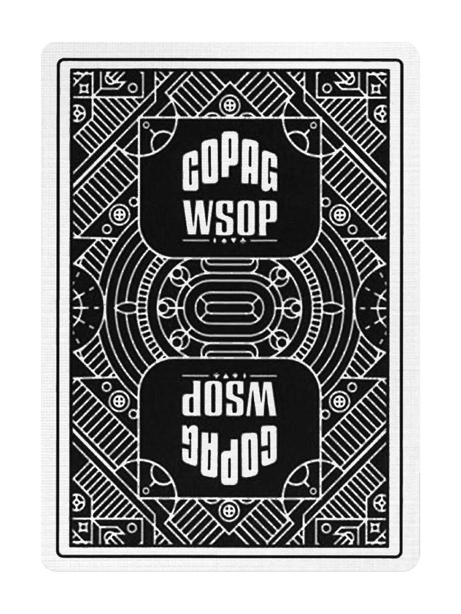 COPAG WSOP Playing Cards - RED and BLACK