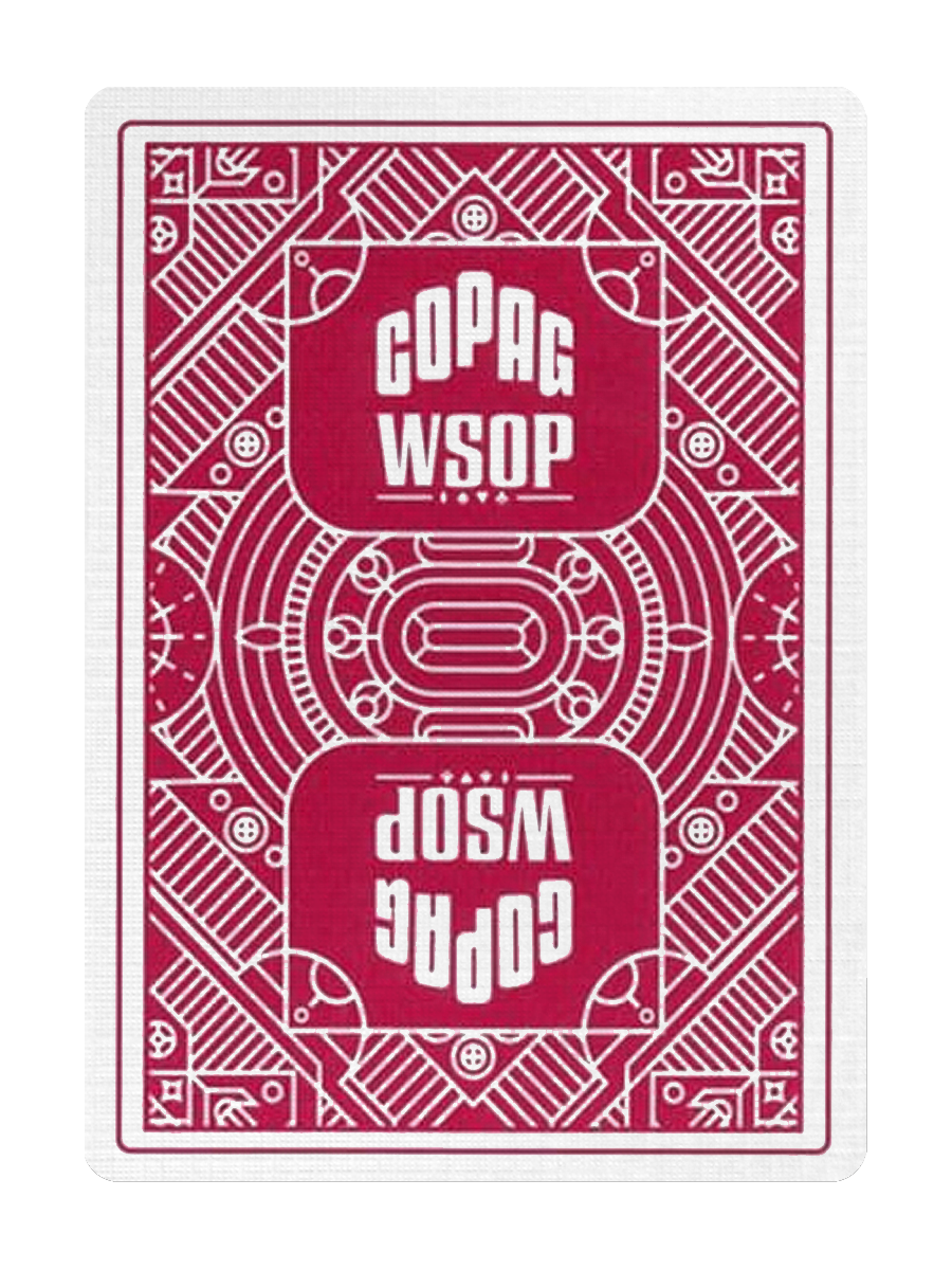 COPAG WSOP Playing Cards - RED and BLACK
