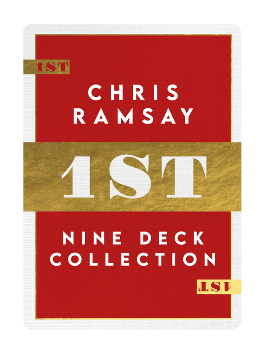 The V COLLECTION by 1ST CHRIS RAMSAY playing cards