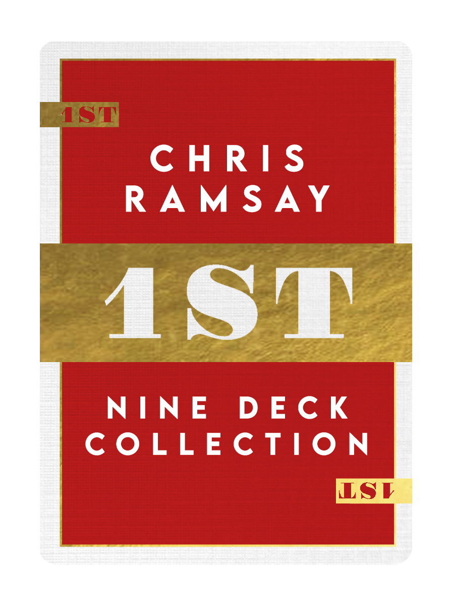 The V COLLECTION by 1ST CHRIS RAMSAY playing cards