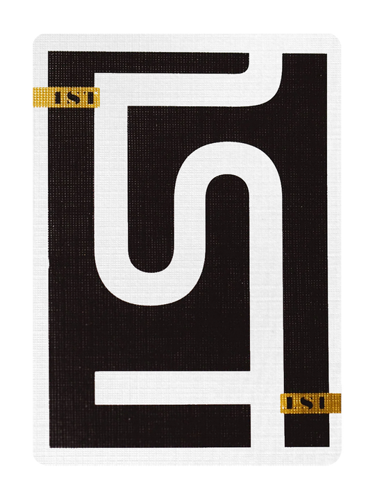 1ST Playing Cards V6 Black playing cards