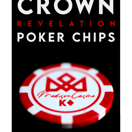 CROWN CHIPS - Revelation Poker Chips playing cards