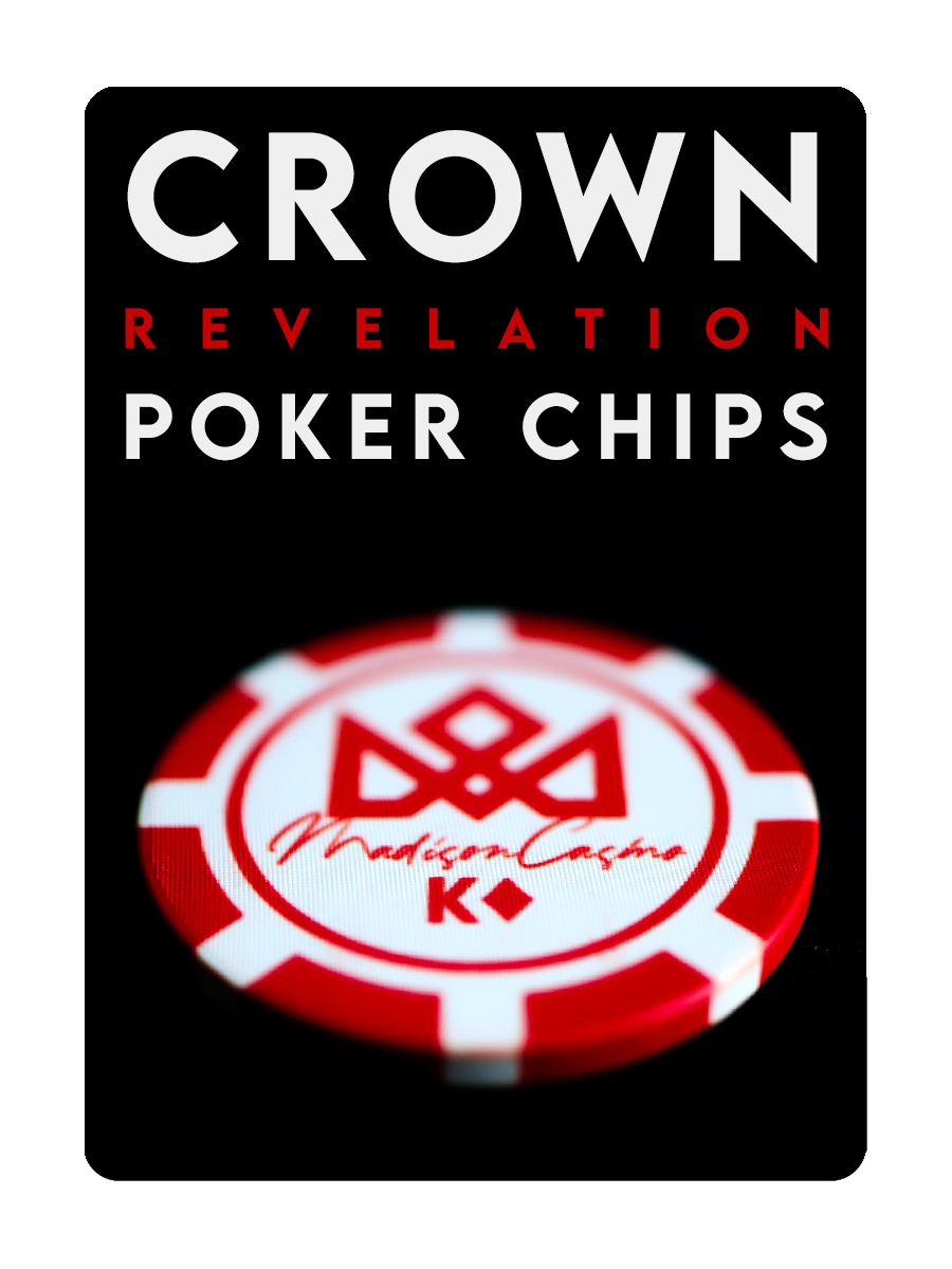 CROWN CHIPS - Revelation Poker Chips playing cards