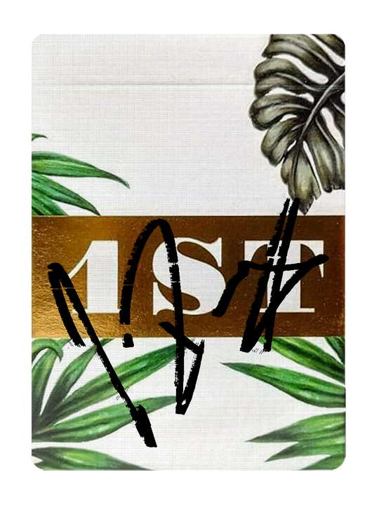 1ST PLAYING CARDS - V3 Signed By CHRIS RAMSAY playing cards