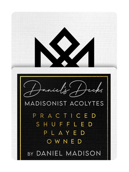 DANIEL'S MADISON.ist ACOLYTES Playing Cards