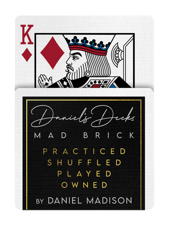 DANIEL'S DECKS BRICK (12 Decks) playing cards