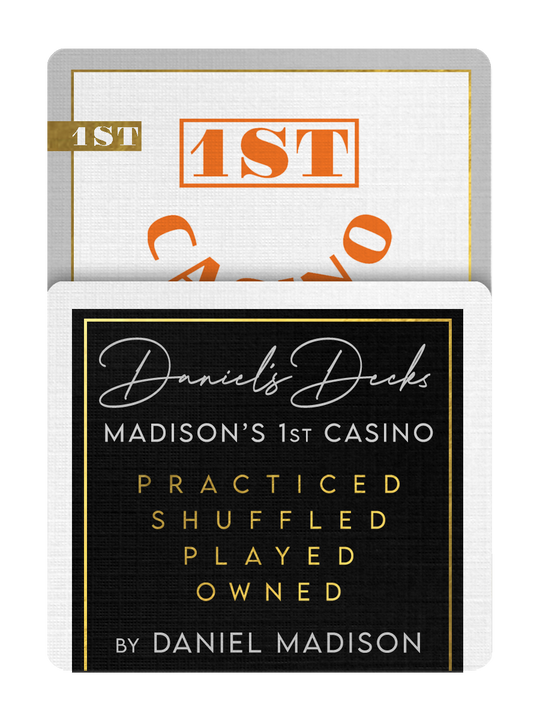 DANIEL'S 1ST CASINO Playing Cards playing cards