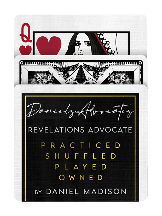 DANIEL'S ADVOCATE index - REVELATIONS playing cards
