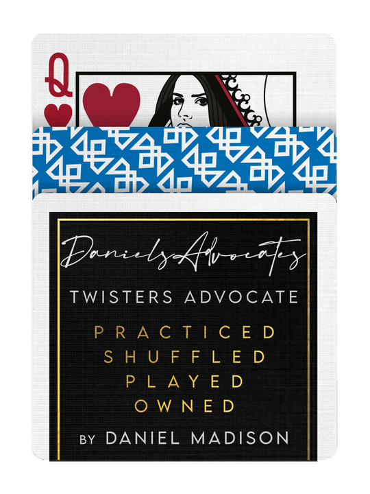 DANIEL'S ADVOCATE index - TWISTERS playing cards
