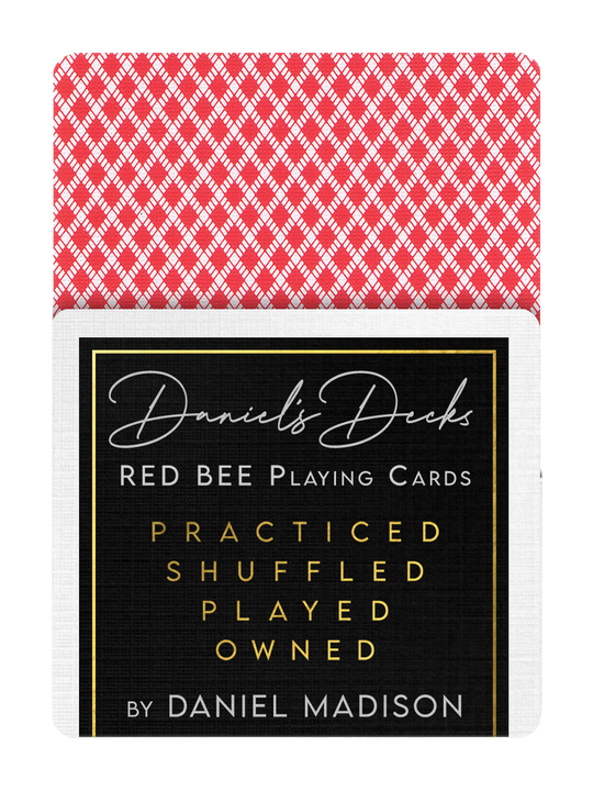 DANIEL'S RED BEES playing cards
