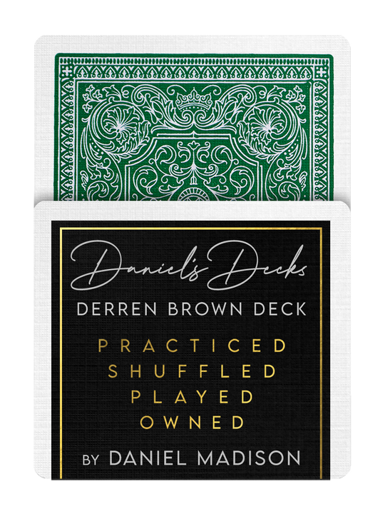 DANIEL'S DERREN BROWN Playing Cards playing cards