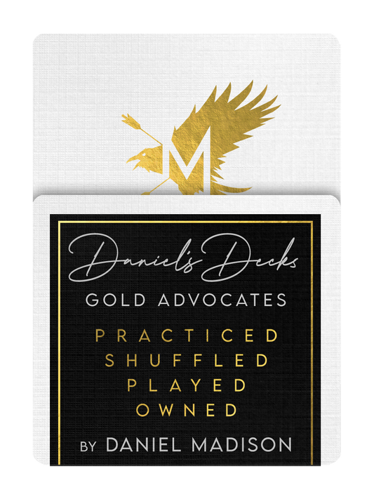 DANIEL'S GOLD ADVOCATES Playing Cards